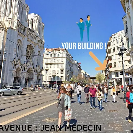 Διαμέρισμα Nestor&jeeves - Dolce Master - Jean Medecin Νίκαια